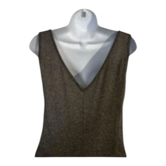 Women Grey With Black Stripes Jumpsuit Size M Sleeveless Stretch Summer Rue 21 - Picture 5 of 10